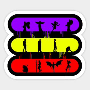 Balance of life Sticker